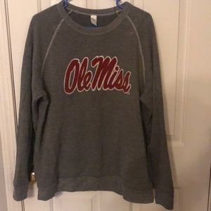OLE MISS WOMENS XL ALTERNATIVE PULLOVER